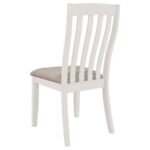 NOGALES WOOD DINING SIDE CHAIR OFF WHITE (SET OF 2) - Image 7
