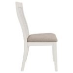 NOGALES WOOD DINING SIDE CHAIR OFF WHITE (SET OF 2) - Image 9