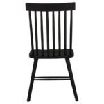 ANDREWS WINDSOR SPINDLE BACK DINING SIDE CHAIR BLACK (SET OF 2) - Image 4