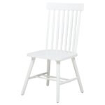 ANDREWS WINDSOR SPINDLE BACK DINING SIDE CHAIR WHITE (SET OF 2) - Image 5