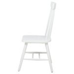 ANDREWS WINDSOR SPINDLE BACK DINING SIDE CHAIR WHITE (SET OF 2) - Image 6