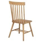 ANDREWS WINDSOR SPINDLE BACK DINING SIDE CHAIR LIGHT ASH (SET OF 2) - Image 9