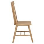 ANDREWS WINDSOR SPINDLE BACK DINING SIDE CHAIR LIGHT ASH (SET OF 2) - Image 10