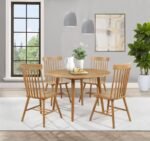 ANDREWS WINDSOR SPINDLE BACK DINING SIDE CHAIR LIGHT ASH (SET OF 2) - Image 13