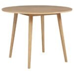 ANDREWS 48-INCH ROUND COUNTER HEIGHT DINING TABLE LIGHT ASH