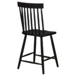 ANDREWS WINDSOR COUNTER HEIGHT DINING SIDE CHAIR BLACK (SET OF 2) - Image 9