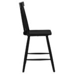 ANDREWS WINDSOR COUNTER HEIGHT DINING SIDE CHAIR BLACK (SET OF 2) - Image 10