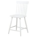 ANDREWS WINDSOR COUNTER HEIGHT DINING SIDE CHAIR WHITE (SET OF 2) - Image 5