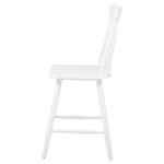ANDREWS WINDSOR COUNTER HEIGHT DINING SIDE CHAIR WHITE (SET OF 2) - Image 6