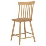 ANDREWS WINDSOR COUNTER HEIGHT DINING SIDE CHAIR LIGHT ASH (SET OF 2) - Image 7
