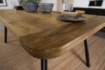 MAVERICK 70-INCH SOLID WOOD DINING TABLE NATURAL MANGO - Image 6