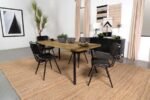MAVERICK 70-INCH SOLID WOOD DINING TABLE NATURAL MANGO - Image 10