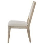 TROFELLO CUSHIONED DINING SIDE CHAIR WHITE WASHED (SET OF 2) - Image 6