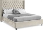 Aiden Velvet Upholstered Bed