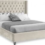 Aiden Velvet Upholstered Bed