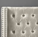 Aiden Velvet Upholstered Bed - Image 7