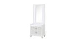 ABIGALE KING 5 PC BEDROOM SET WITH MIRROR TOP NIGHTSTAND - Image 6
