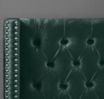 Aiden Velvet Upholstered Bed - Image 7
