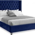 Aiden Velvet Upholstered Bed