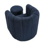 1260BU Swivel Chair with Ottoman - Image 3