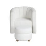 1260WH Swivel Chair with Ottoman