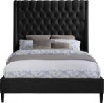 Fritz Velvet Upholstered Bed - Image 3