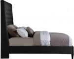 Fritz Velvet Upholstered Bed - Image 4