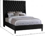 Fritz Velvet Upholstered Bed - Image 10