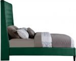 Fritz Velvet Upholstered Bed - Image 4