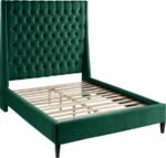Fritz Velvet Upholstered Bed - Image 9