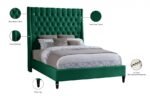 Fritz Velvet Upholstered Bed - Image 11