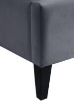 Fritz Velvet Upholstered Bed - Image 8