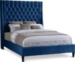 Fritz Velvet Upholstered Bed