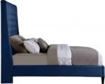 Fritz Velvet Upholstered Bed - Image 4