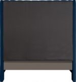 Fritz Velvet Upholstered Bed - Image 5