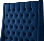 Fritz Velvet Upholstered Bed - Image 6