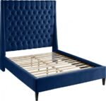 Fritz Velvet Upholstered Bed - Image 9