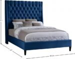 Fritz Velvet Upholstered Bed - Image 10