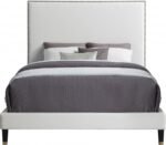 Harlie Velvet Upholstered Bed - Image 3