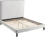 Harlie Velvet Upholstered Bed - Image 9
