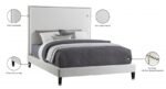 Harlie Velvet Upholstered Bed - Image 11