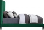 Harlie Velvet Upholstered Bed - Image 4