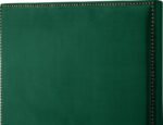 Harlie Velvet Upholstered Bed - Image 6