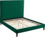 Harlie Velvet Upholstered Bed - Image 9