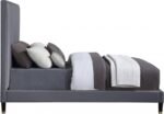Harlie Velvet Upholstered Bed - Image 4