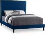 Harlie Velvet Upholstered Bed