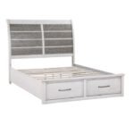 1303K-1CK* California King Platform Bed with Footboard Storage - Image 4
