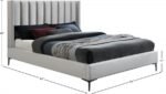 Nadia Velvet Upholstered Bed - Image 10