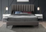Nadia Velvet Upholstered Bed - Image 4