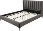 Nadia Velvet Upholstered Bed - Image 9